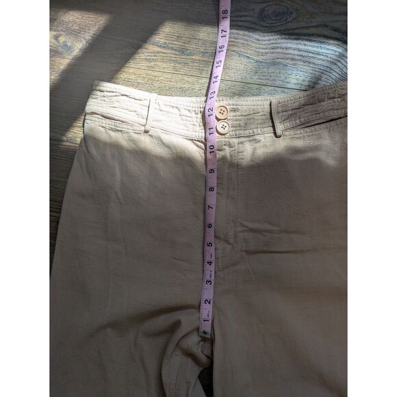 Apiece Apart New York Women's Beige Merida Cotton Wide Leg Pants 8 - Picture 7 of 8
